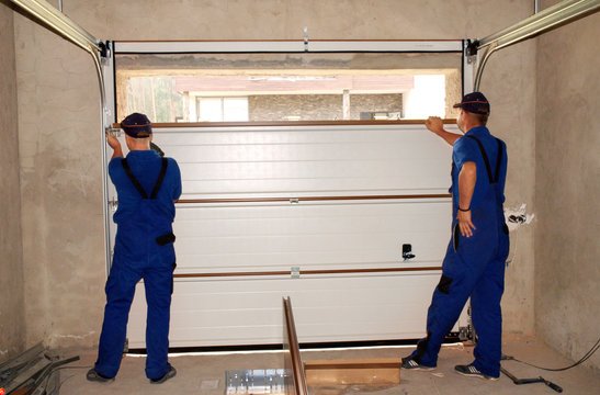 garage door insulation installation
